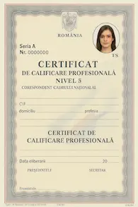 Publicare anunț pierdere certificat de calificare profesională