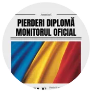 Publicare anunț pierdere diplomă Bacalaureat în Monitorul Oficial